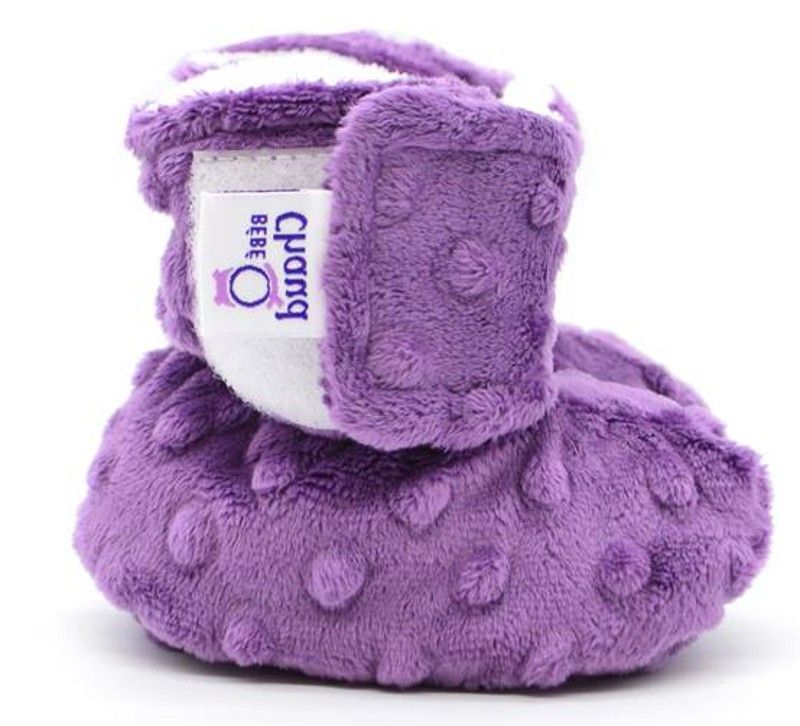 Bebe O Chaud Poupon Booties Mauve 0 3